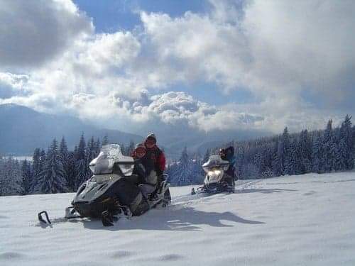 Wyprawa skuterem śnieżnym na Gubałówke