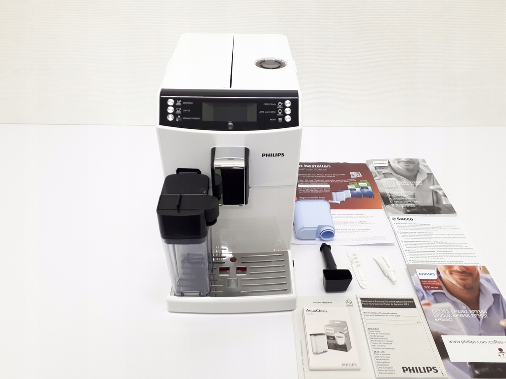 Ekspres ciśnieniowy PHILIPS EP3362/00 Biały - 8997132576 - oficjalne ...