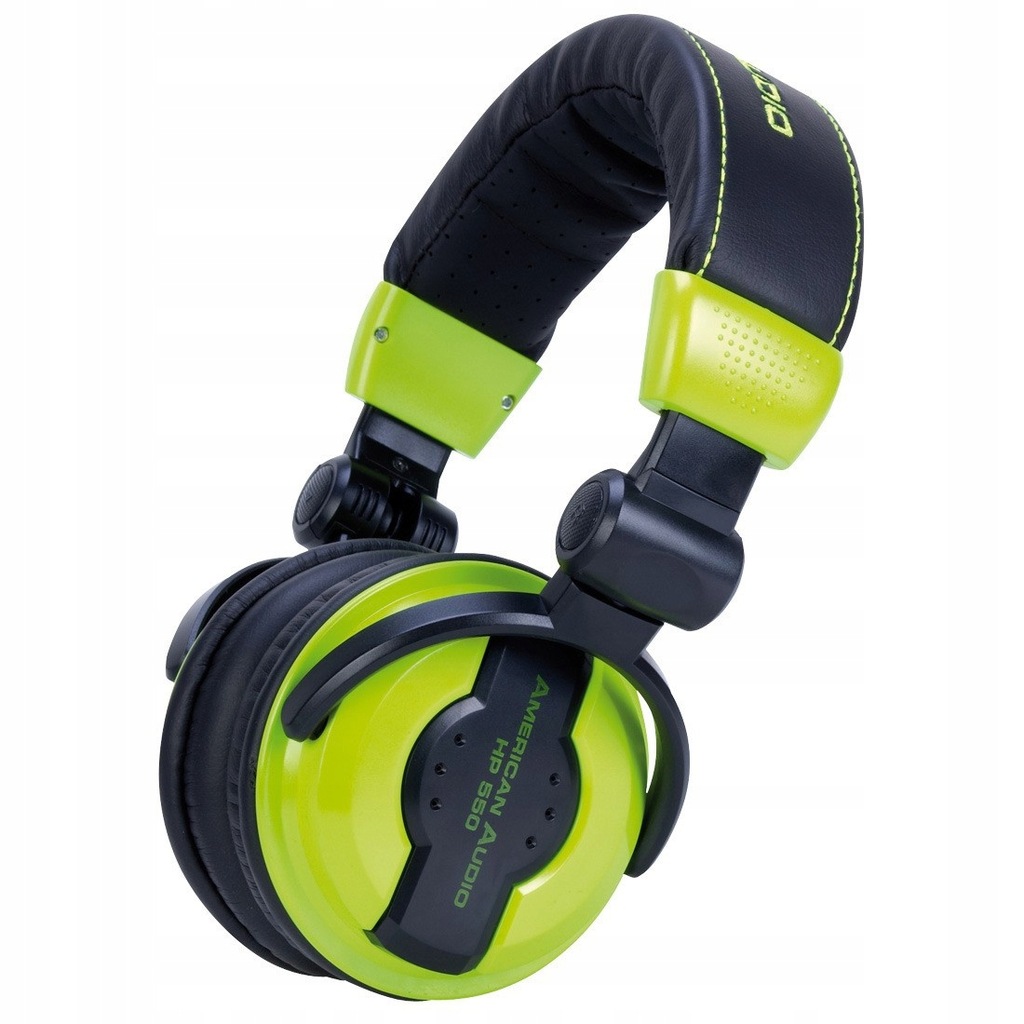 Słuchawki American Audio HP550 Lime 24 Miesiące sz