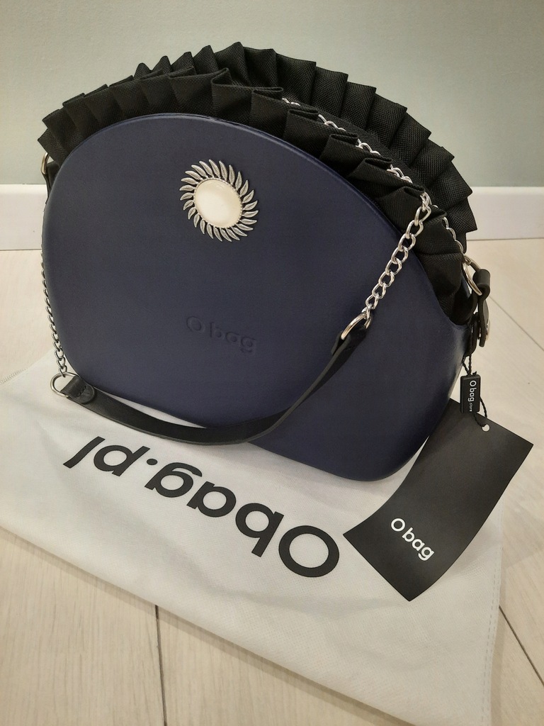 O bag Moon light BLU NAVY zestaw torebka Obag nowa