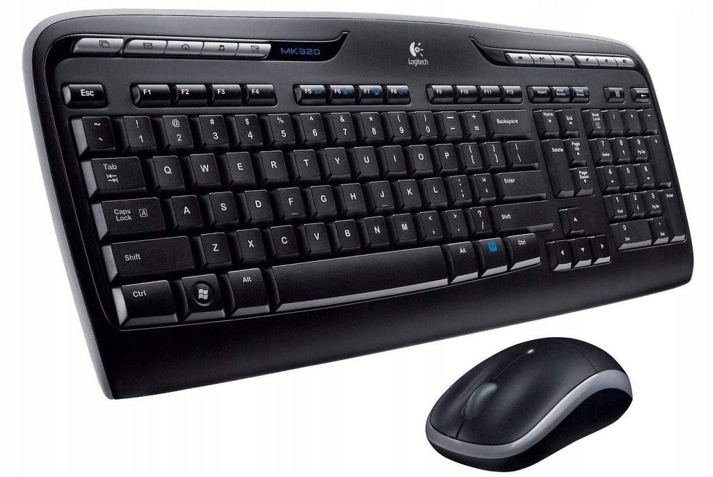 ZESTAW LOGITECH MK320 (KLAWIATURA K330 MYSZ M215)