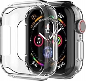 iVoler przezroczyste etui do Apple Watch Series 9 8 7 6 5 4 SE 2 / SE