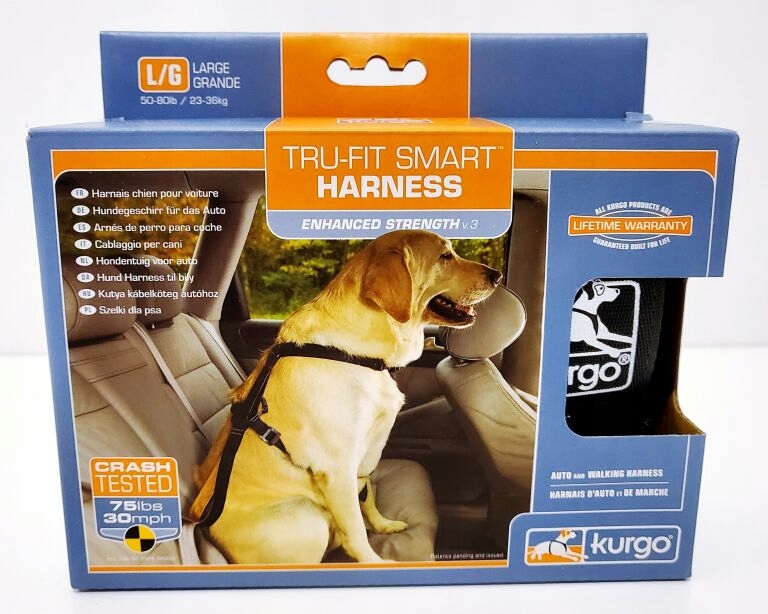 TRU-FIT SMART HARNESS KURGO UPRZĄŻ SAMOCHODOWA L