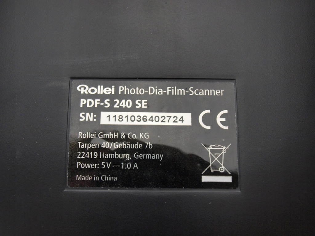 Купить Rollei PDF-S 240 SE Слайд-сканер для фотонегативов: отзывы, фото, характеристики в интерне-магазине Aredi.ru