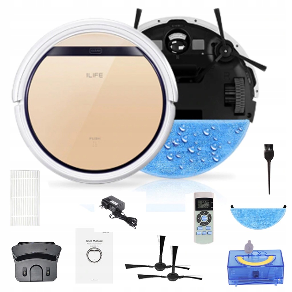 ILIFE V5s PRO Robot Vacuum cleaner odkurzający mop 8849393976