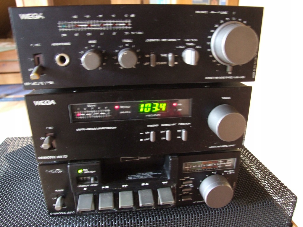 Wega 205 minimodul Vintage Sony Aiwa 22