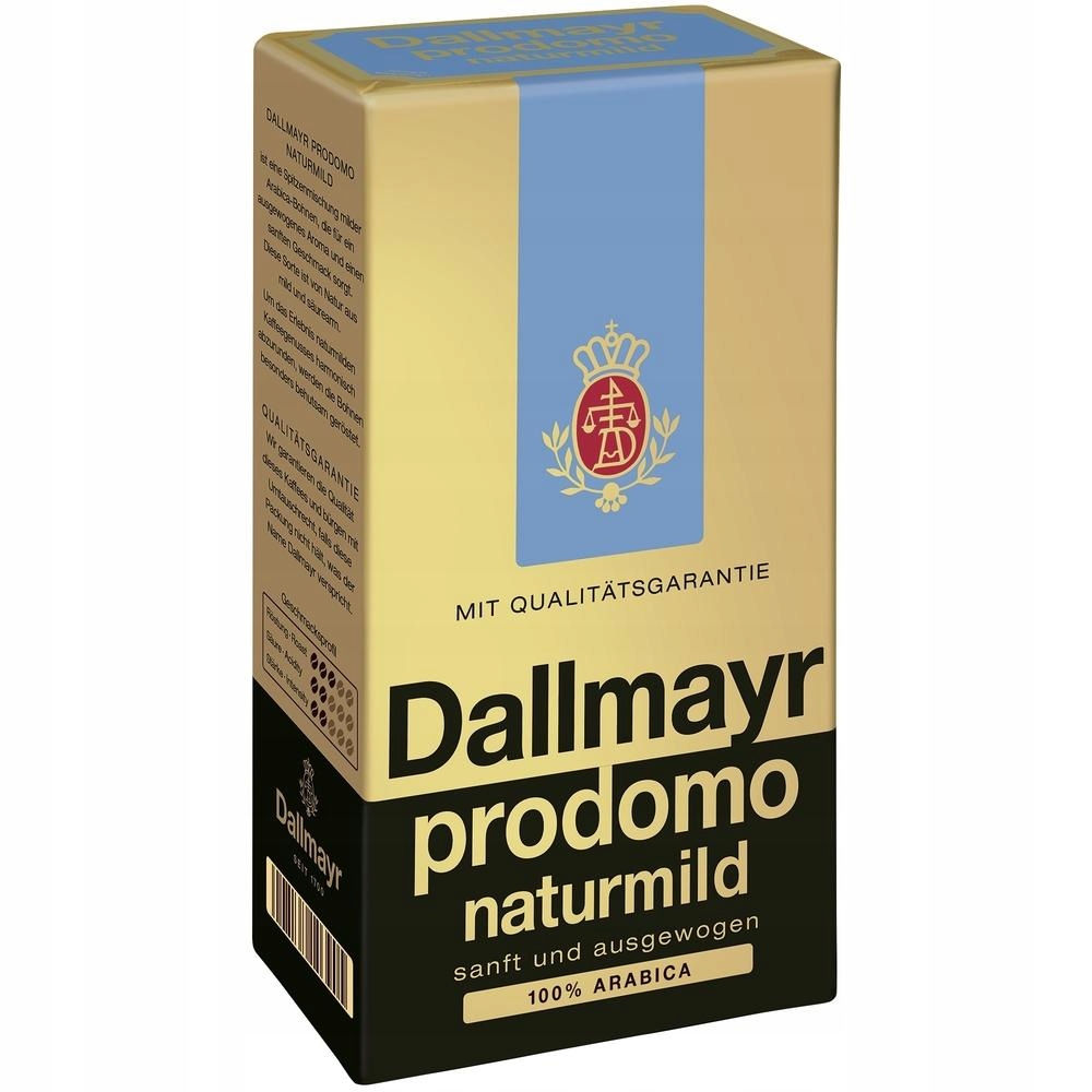 Kawa mielona dallmayr prodomo naturmild 500g