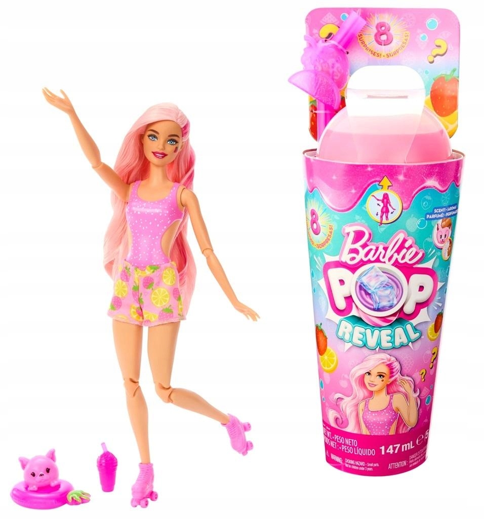 BARBIE POP REVEAL TRUSKAWKOWA LEMONIADA HNW41 -