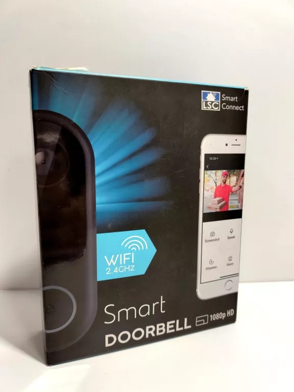 WIDEO DOMOFON SMART DOORBELL 1080P HD LSC