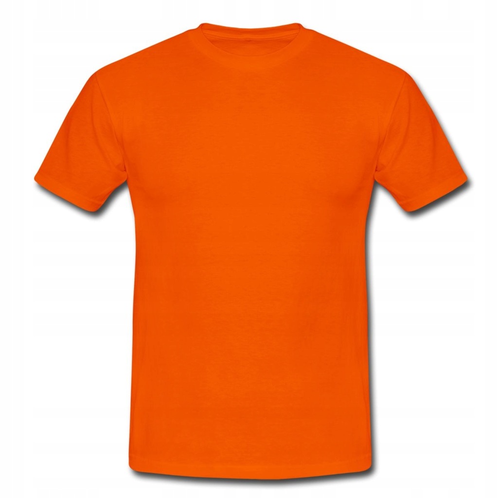 KOSZULKA B&C T-SHIRT HASHTAG 150G ORANGE 'M