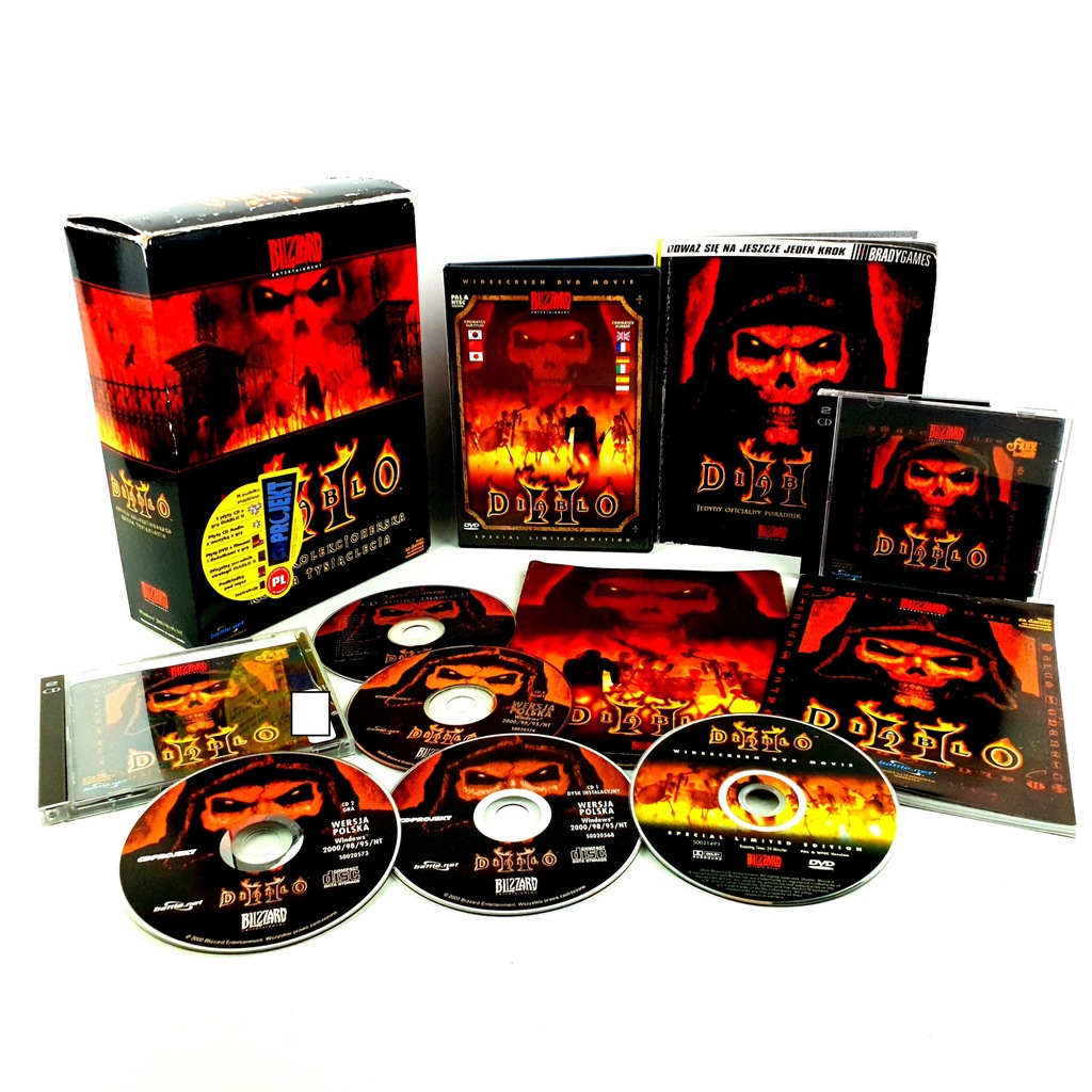 Купить DIABLO II 2 BIG BOX КОЛЛЕКЦИОННОЕ ИЗДАНИЕ ПК PL: отзывы, фото и ...
