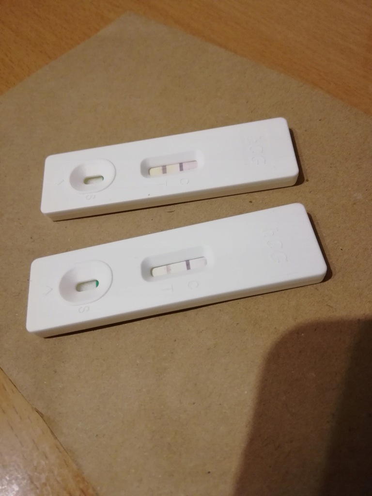 Pozytywny testy ciążowe