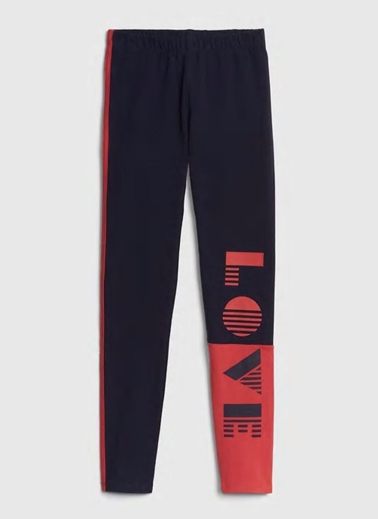 GAP Legginsy dla dziewczynki L10lat LOVE