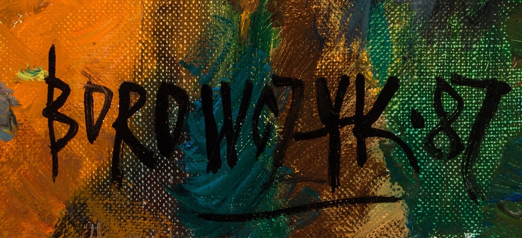 Włodzimierz BOROWCZYK (ur. 1945) 'Bukiet kwiatów&apos