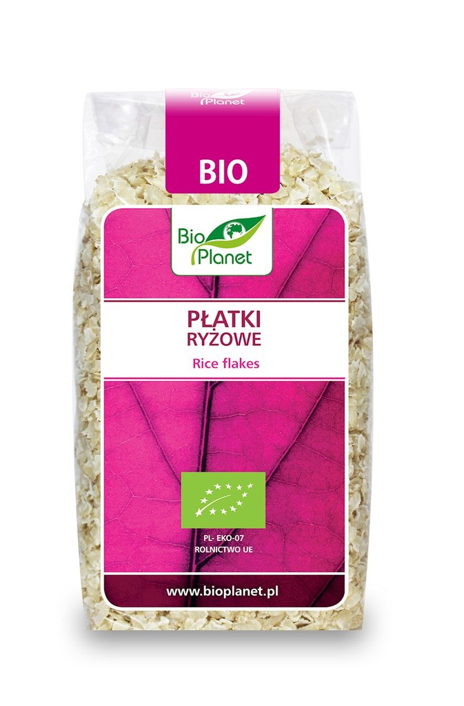 BIO PLANET Płatki ryżowe BIO 300g