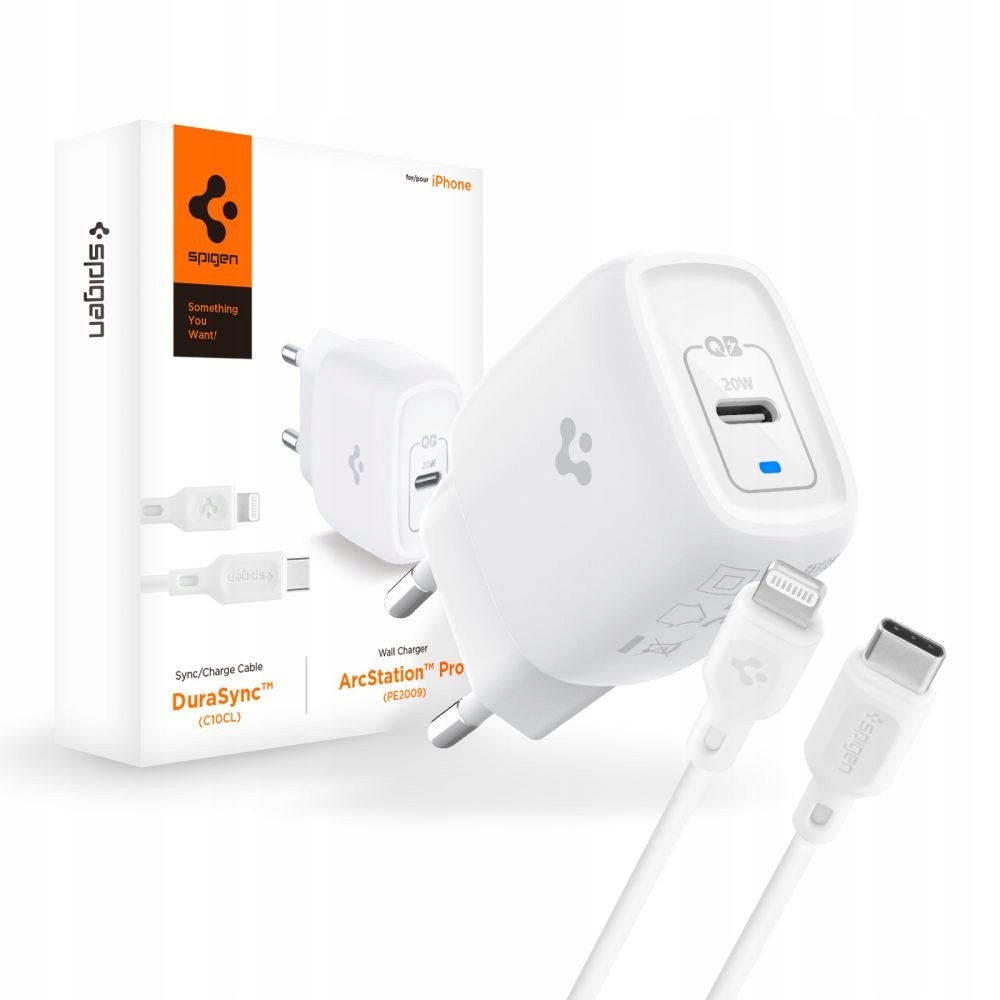 Ładowarka sieciowa Spigen PE2C10CL 1-port Network