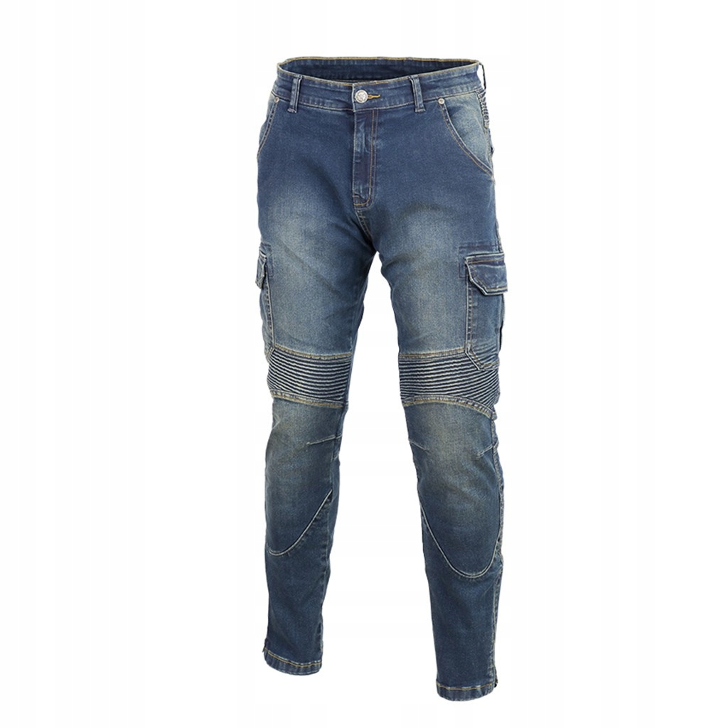 SECA SQUARE BLUE jeans spodnie moto r. 34 OD RĘKI!