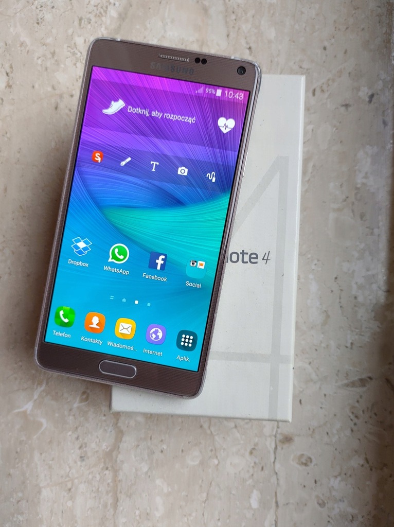 Samsung Galaxy Note 4 Złoty Gold