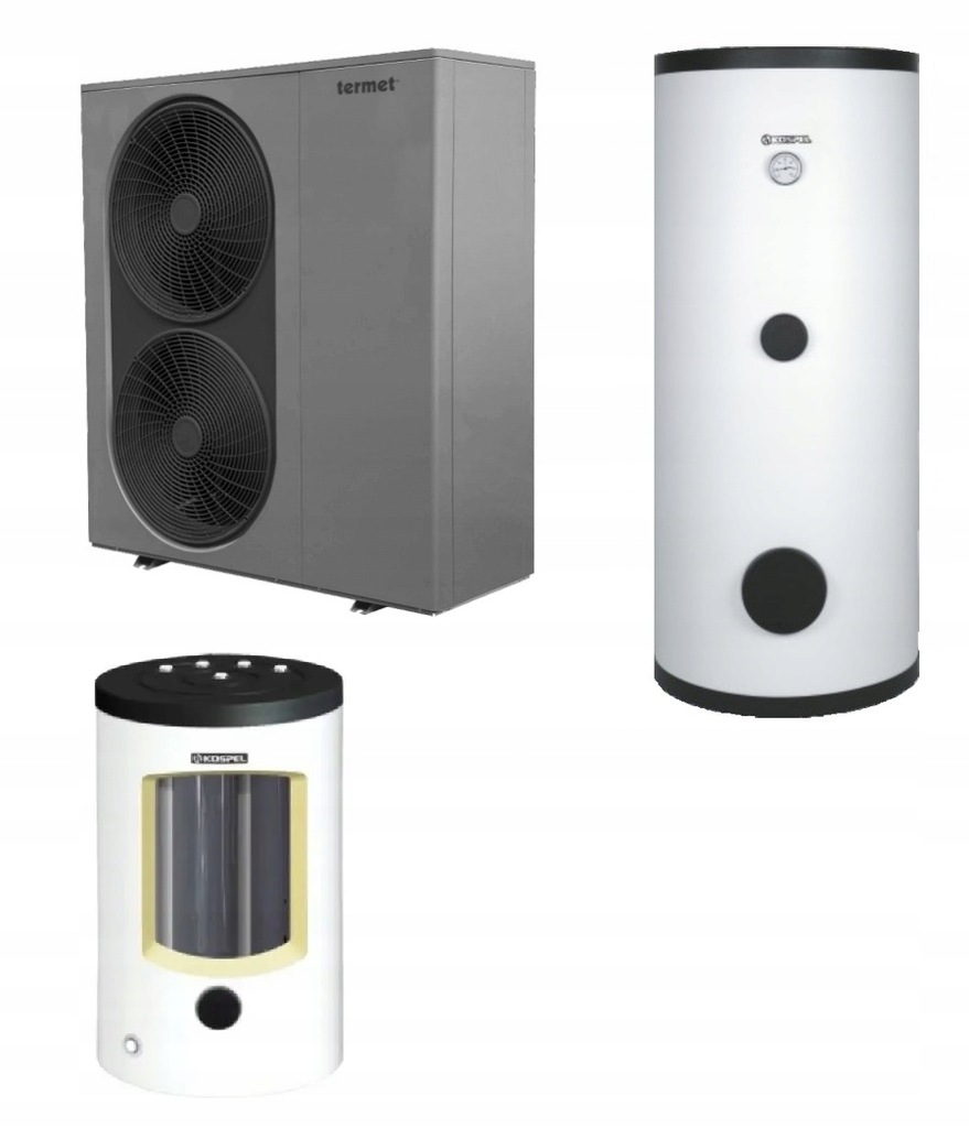 ZESTAW Pompa ciepła Termet Monoblok Heat Gold 9DC