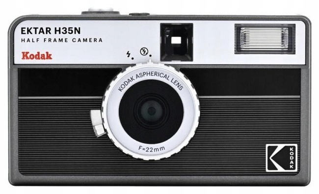 Aparat półklatkowy Kodak EKTAR H35N Camera Striped Black