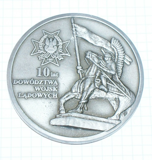 Medal 10 lecia Dowództwa Wojsk Lądowych