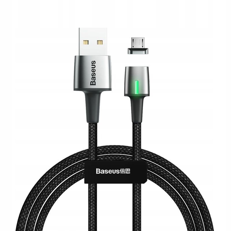 Baseus Zinc magnetyczny kabel USB / micro USB 1m 2