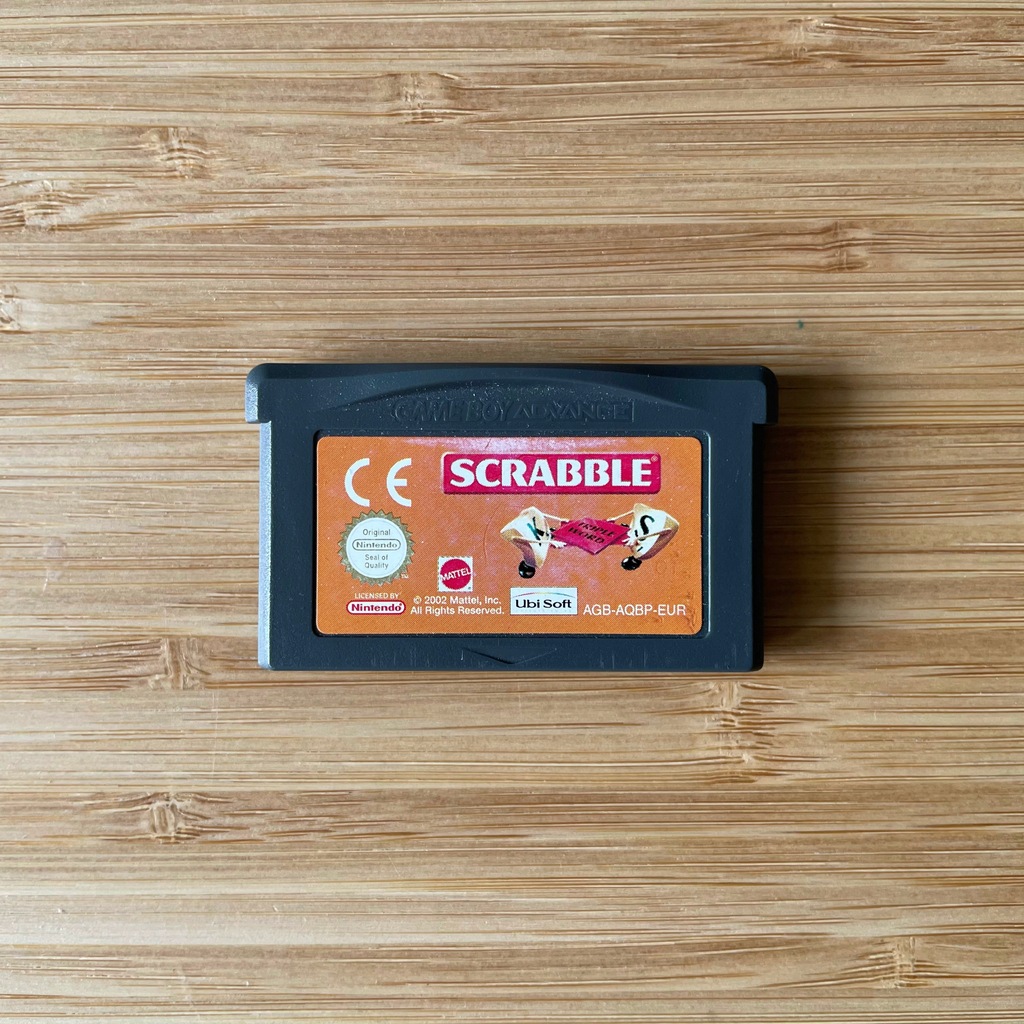 Scrabble Game Boy Advance Oryginalna