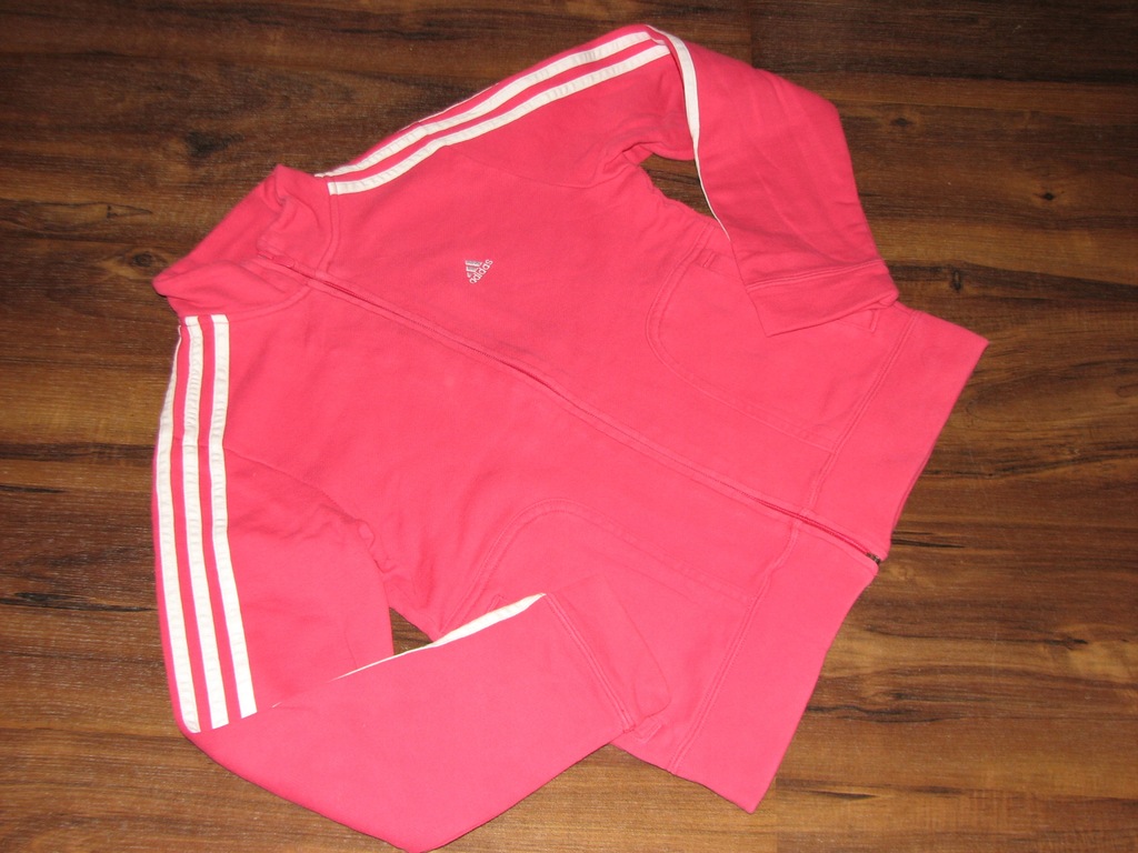 *ADIDAS* śliczna różowa bluza 152