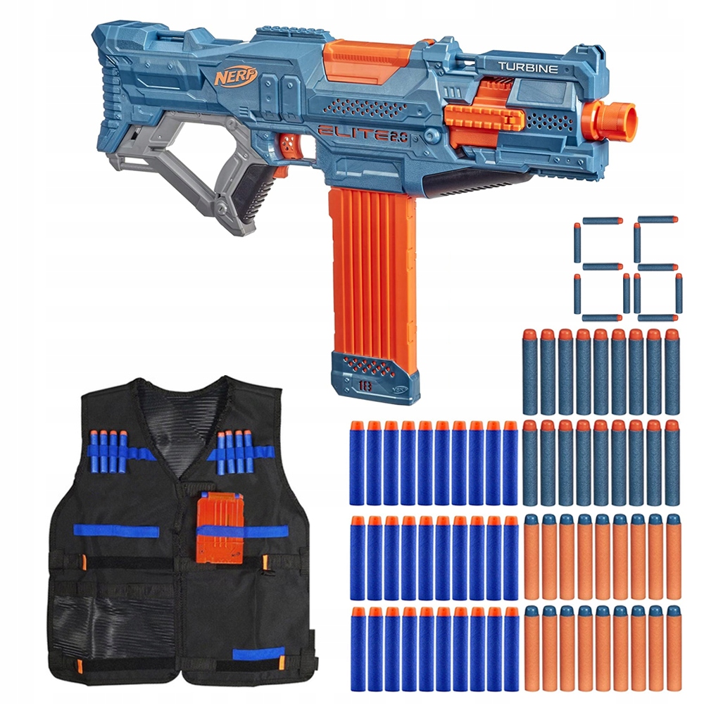 NERF KARABIN AUTOMATYCZNY TURBINE CS-18 + DODATKI