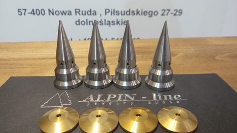 Kolce Antywibracyjne Audio Alpin-Line Zestaw 4szt