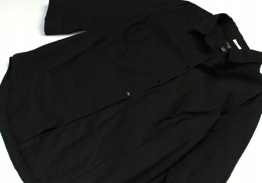 LIZ CLAIBORNE Koszula czarna elegancka r. 0X 52