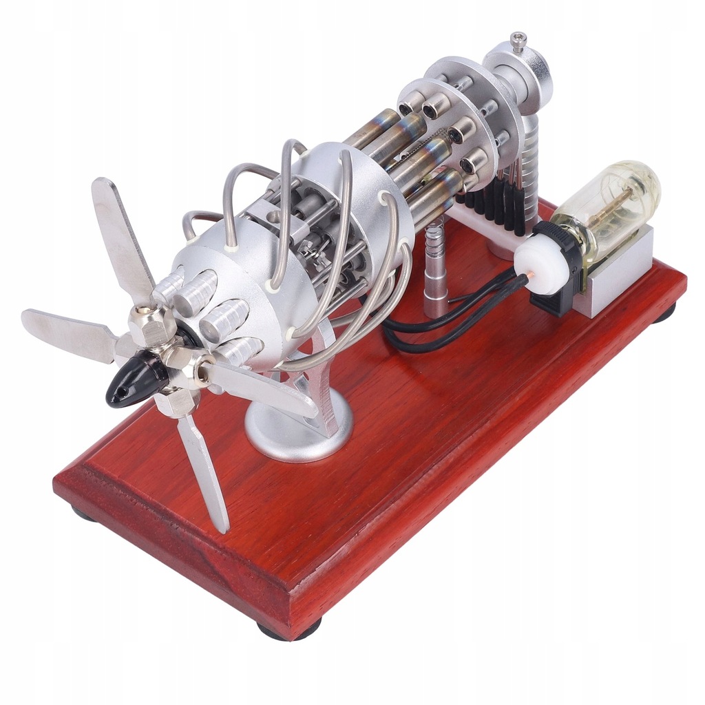 Zestaw modeli silnika Stirlinga Generator