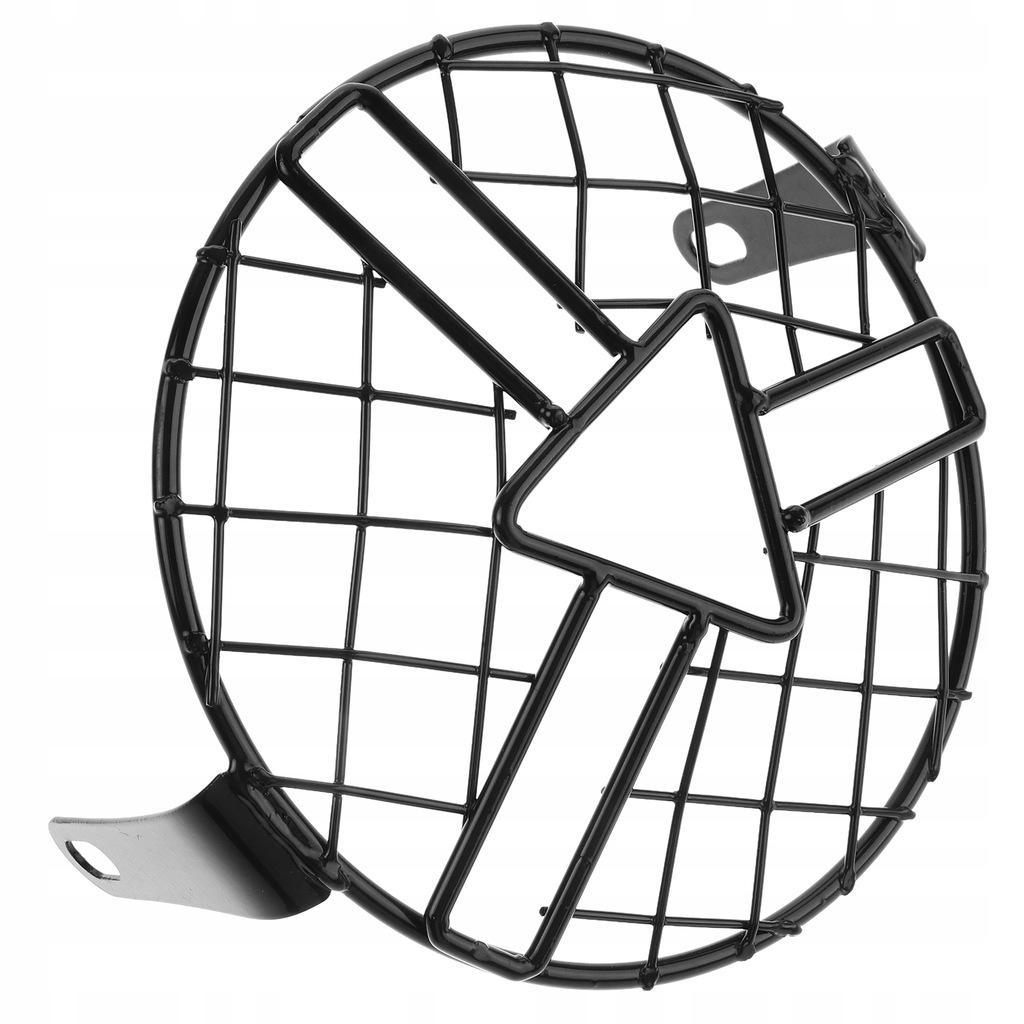 MOTORCYCLE HEADLIGHT GRILLE