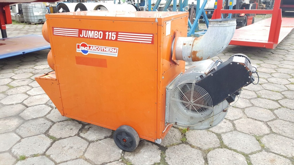 NAGRZEWNICA OLEJOWA marki JUMBO 150 * moc 118 kW