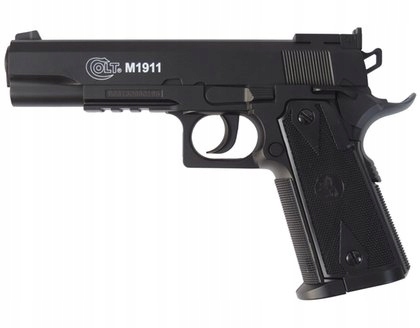 Pistolet ASG Colt 1911 co2 2500kulek kapsuły tarcz