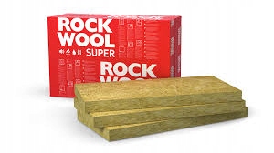 Wełna Rockwool SUPERROCK 8 cm, 80 mm