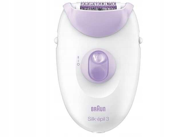 SIECIOWY DEPILATOR BRAUN 3170 SILK-EPIL 3 PĘSETY