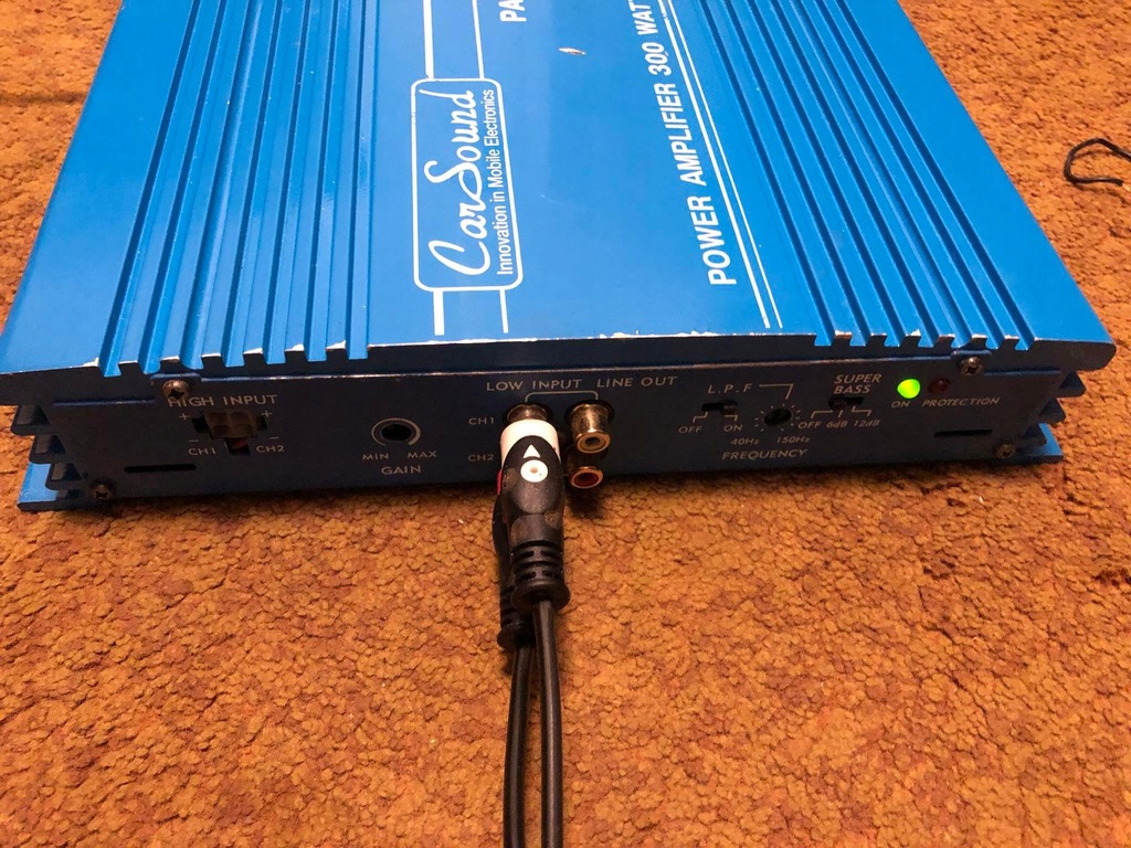 Wzmacniacz samochodowy Car Sound PA3010 1x300W 13492580391