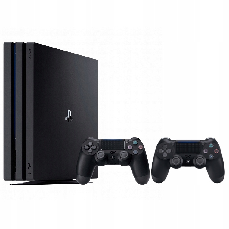 Konsola Sony PlayStation 4 pro 1 TB czarny 2 pady 12245524137