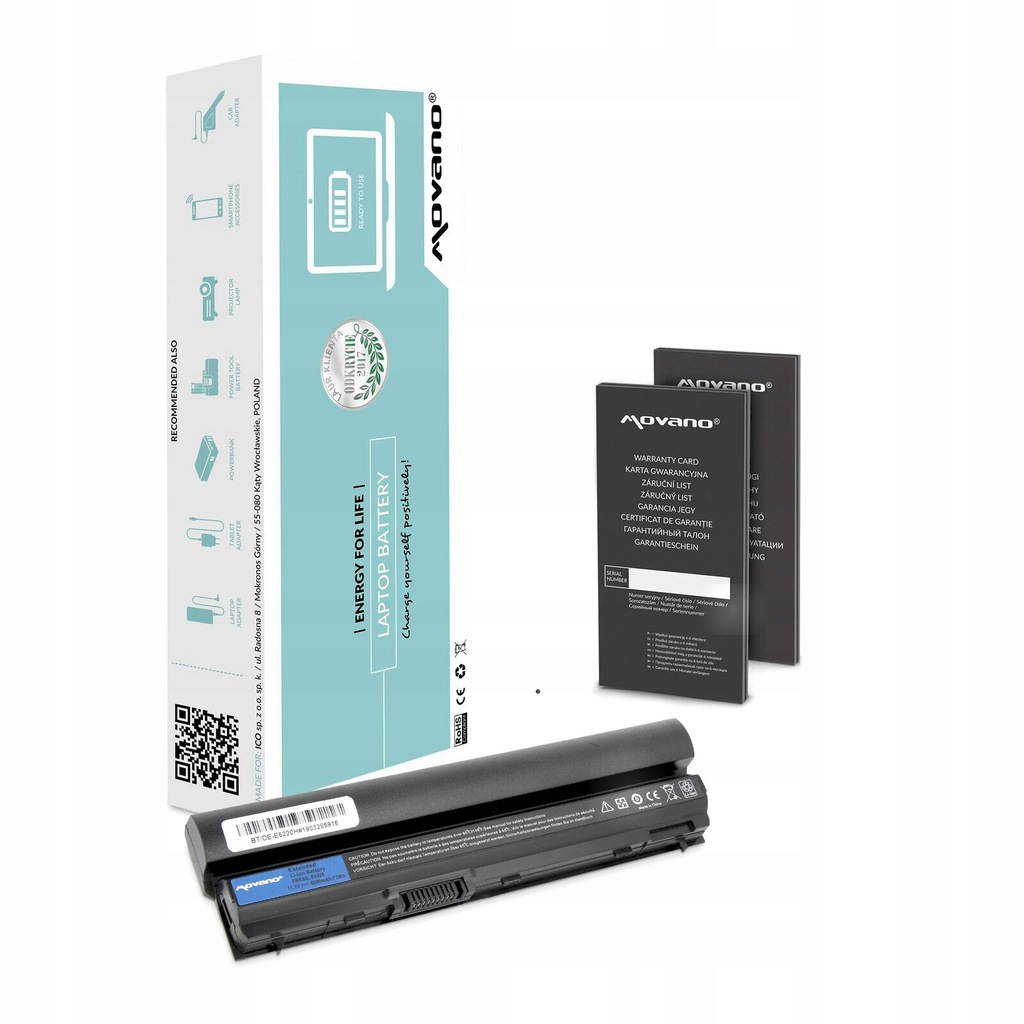 Bateria Movano do Dell Latitude E6230 E6320 E6330