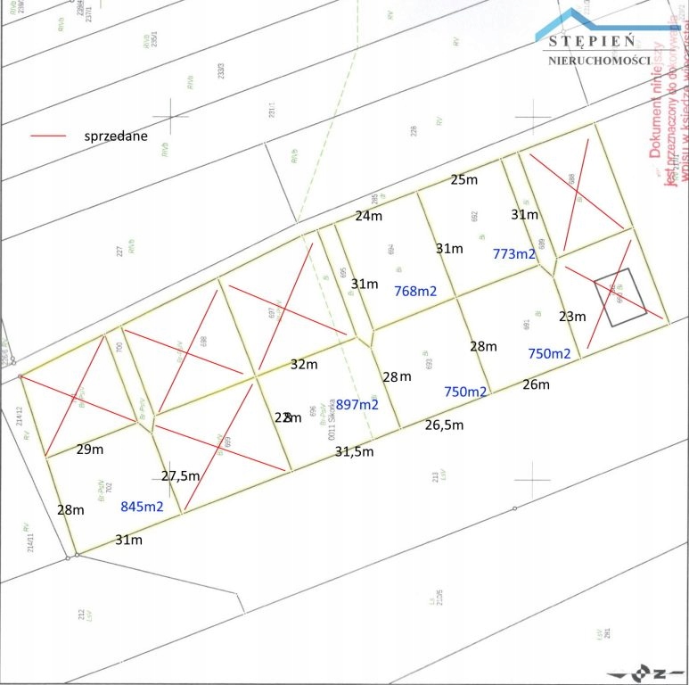 Działka, Dąbrowa Górnicza, Sikorka, 773 m²