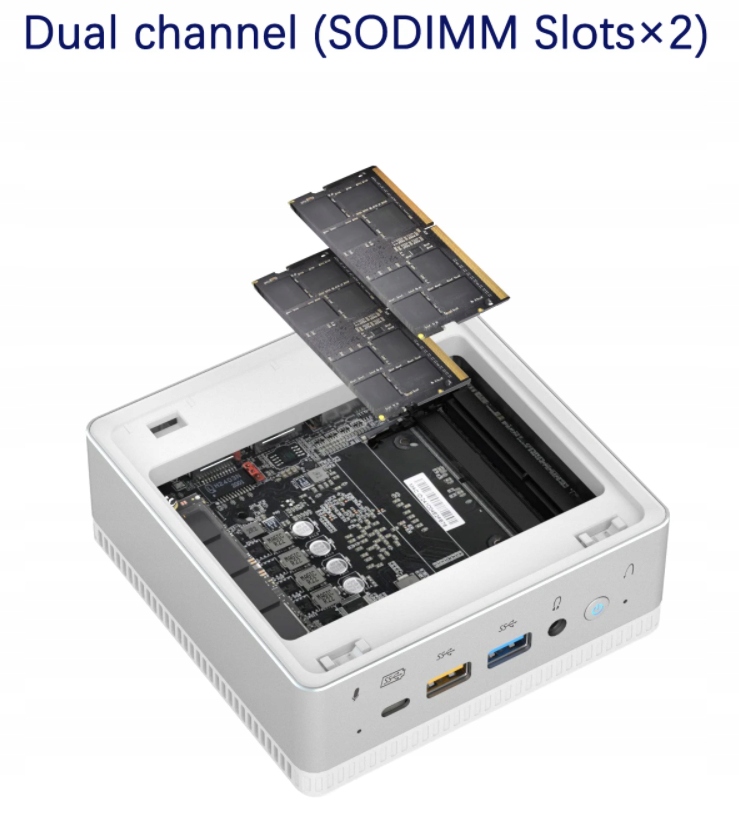 MINISFORUM UM300 ミニPC　AMD Ryzen 3 3300U MINISFORUM UM300 実機レビュー、Ryzen 3 3300U搭載で