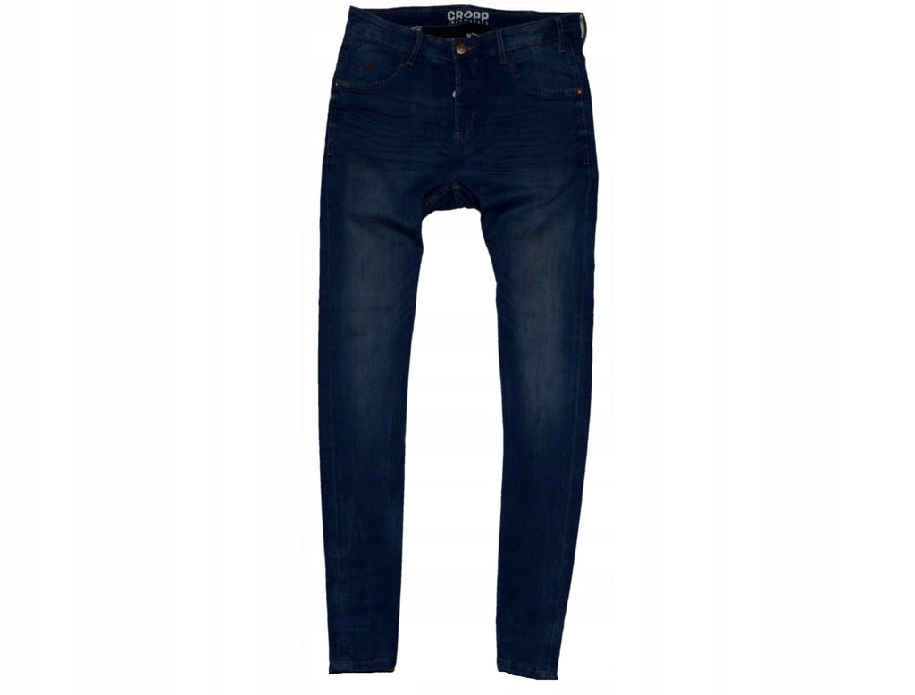 722 Cropp spodnie jeansowe jeansy 33/34 pas 92cm