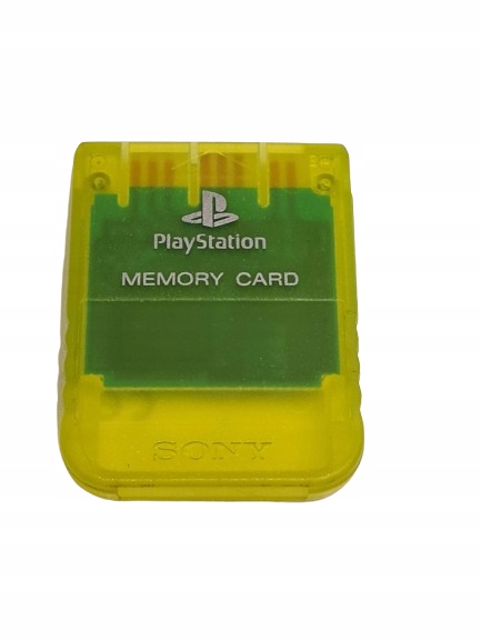 ORYGINALNA KARTA PAMIĘCI SONY PLAYSTATION 1 PSX LEMON MADE IN JAPAN