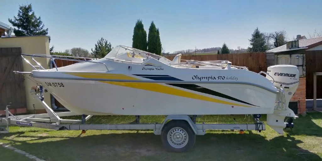 Купить Моторная лодка OLYMPIA YACHT 570 + ДВИГАТЕЛЬ EVINRUDE: отзывы, фото, характеристики в интерне-магазине Aredi.ru