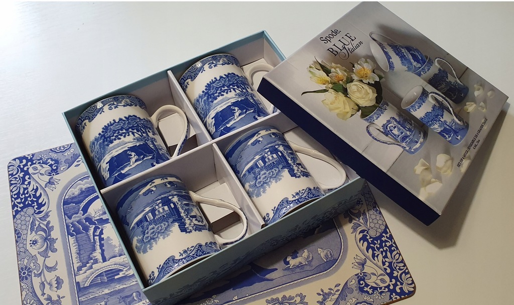 Spode Blue Italian - kubki