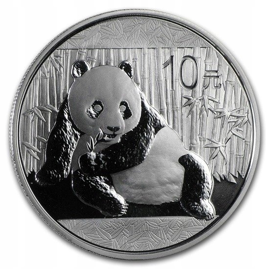 10 yuanów 2015 srebro
