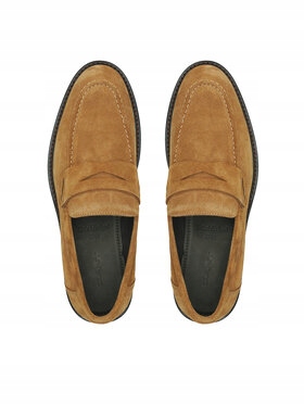 gant Mokasyny Męskie GANT-LOZHAM 30673926 G45 COGNAC brązowy