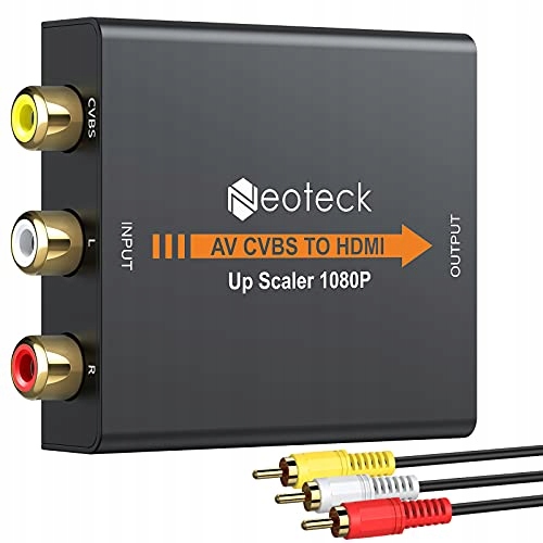 Neoteck mini RCA HDMI konwerter 1080P