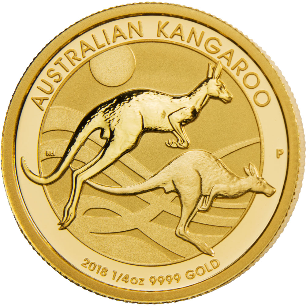 Australijski Kangur 1/4oz.-Złota moneta bulionowa